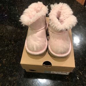 Toddler Girls Pink UGG Boots size 7 - $35